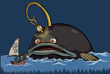 Link rencontre Jabu dans The Wind Waker