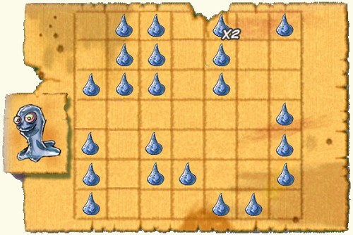 carte des blobs bleus The Wind Waker