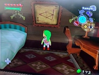 Chambre de Tetra dans The Wind Waker