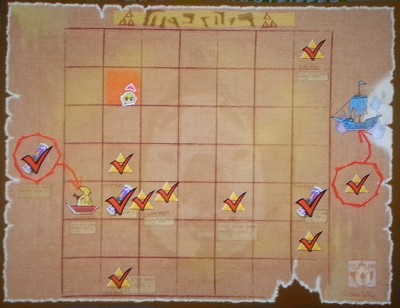 cartes de la Triforce The Wind Waker