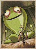 Link et un blob