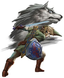 Link et sa forme de loup