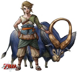 Link et un animal Twilight Princess