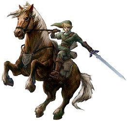 Link et Epona Twilight Princess