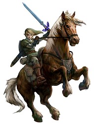 Link et Epona Twilight Princess
