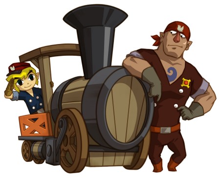 Link et un autre cheminot