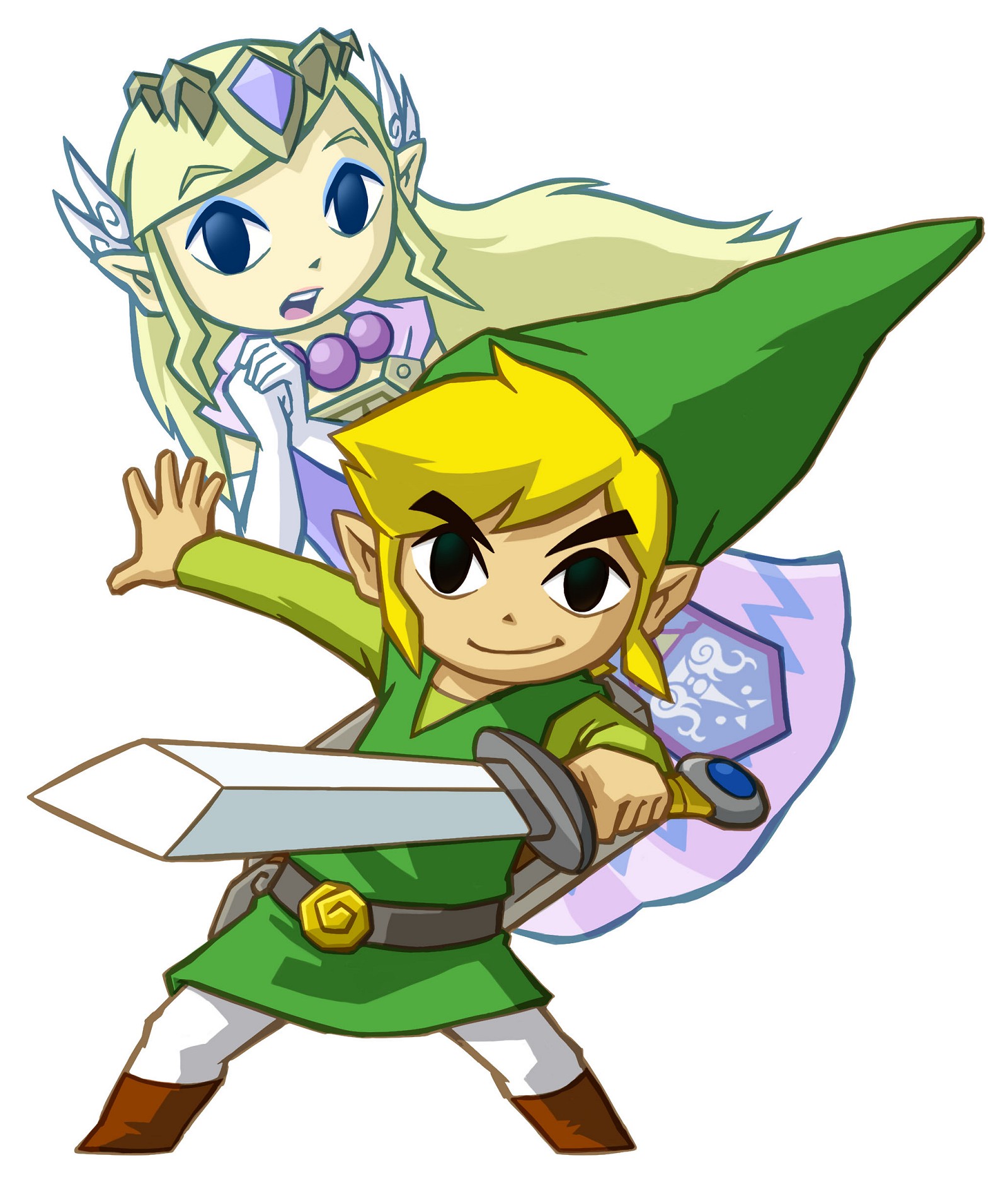 Link et Zelda