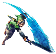 Link en action dans Skyward Sword