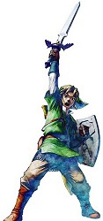Link en action dans Skyward Sword