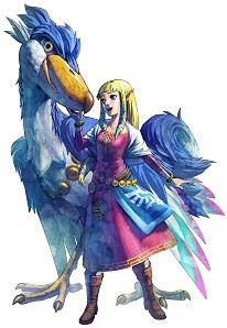 Zelda et un célestrier