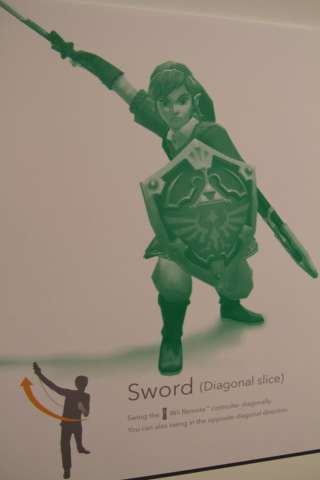 Les coups de Link dans Skyward Sword