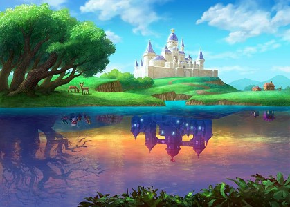 Paysages et châteaux des 2 mondes