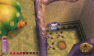 ti'gorneau sur un mur