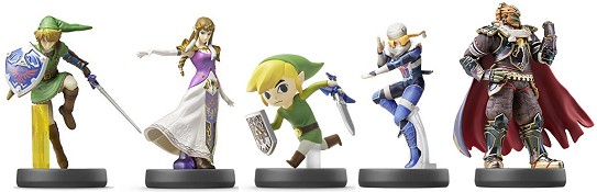 amiibo Super Smash Bros Legend of Zelda