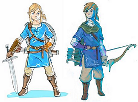 Link dans Breath of the Wild