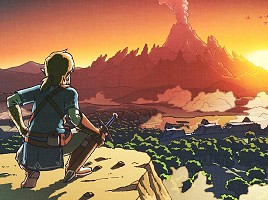 Paysage de Breath of the Wild