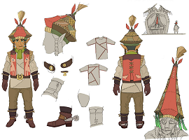 Un indigène dans Breath of the Wild