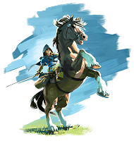 Link et Epona Breath of the Wild