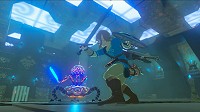 Link au combat dans Breath of the Wild