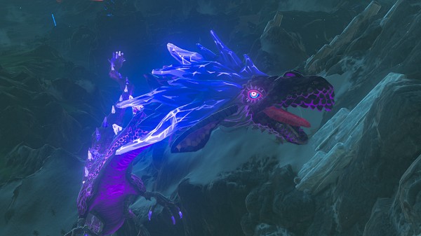 le dragon Nedrac dans Breath of the Wild