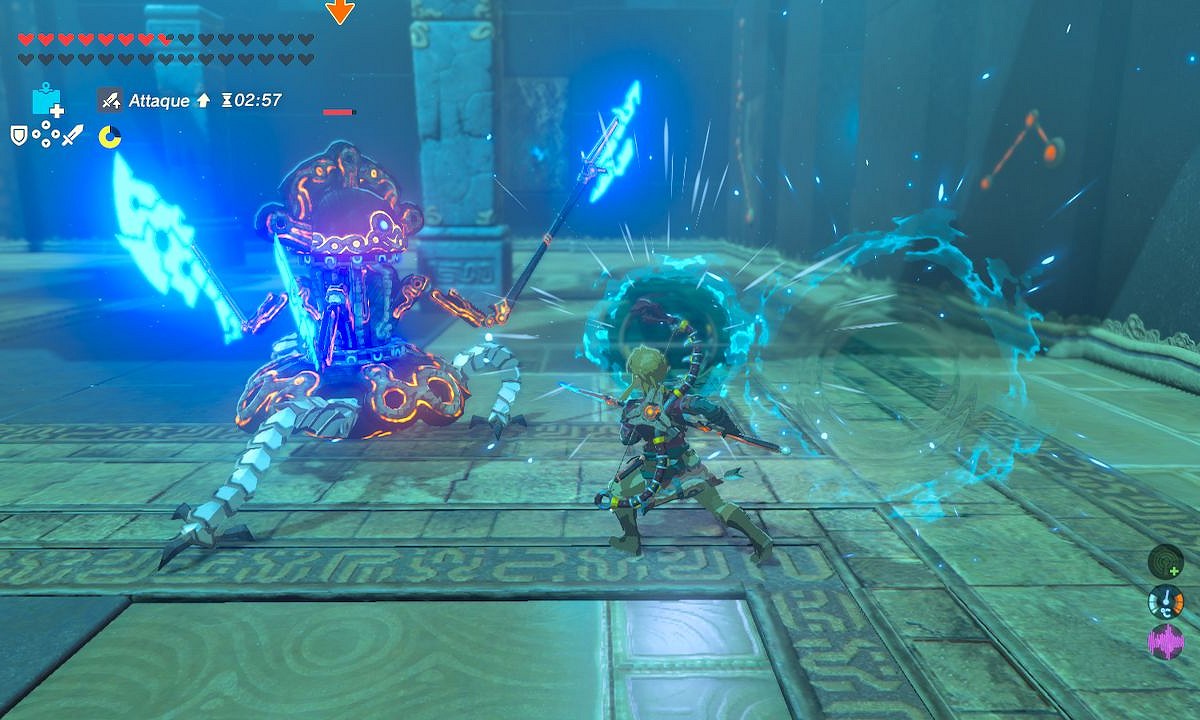 épreuve moyenne de l'épée dans Breath of the Wild