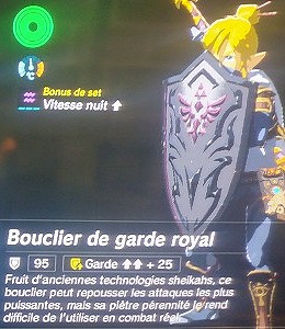 Bouclier le plus résistant dans BOTW