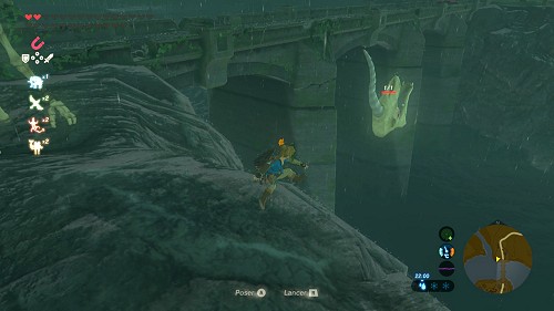 coup de pied dans Breath of the Wild