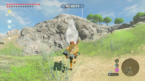 Jeu Course à pied dans Breath of the Wild