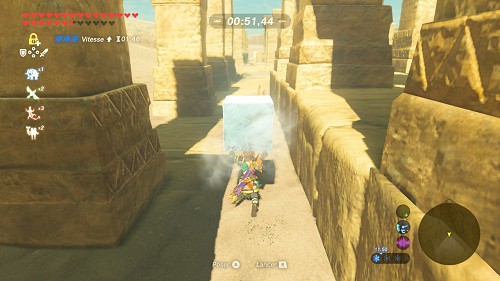 Jeu Livraison de glace dans Breath of the Wild