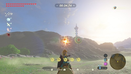 Jeu Tir à l'arc dans Breath of the Wild