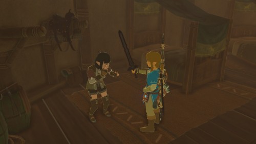 mission Les armes du château dans Breath of the Wild
