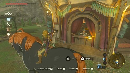 mission Le cheval géant dans Breath of the Wild