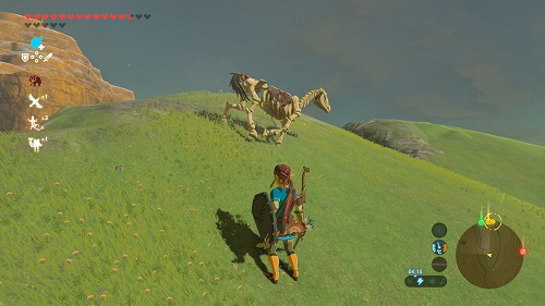 mission Un cheval tout en os dans Breath of the Wild