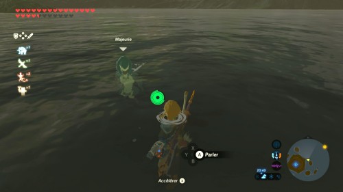 mission Coeur à la dérive dans Breath of the Wild