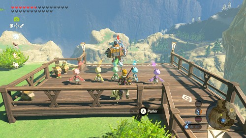 Asarim retrouve sa famille dans Breath of the Wild