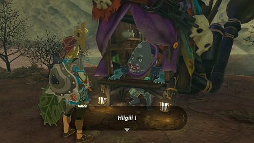 mission Un individu suspect dans Breath of the Wild