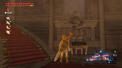 mission L'uniforme de la garde dans Breath of the Wild