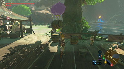 mission Volent, volent, les ballons dans Breath of the Wild
