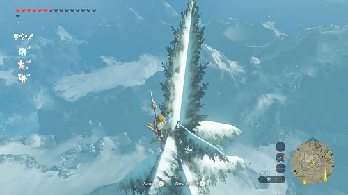 mission sanctuaire L'arbre solitaire dans Breath of the Wild