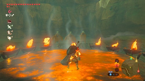 mission sanctuaire L'épreuve d'endurance dans Breath of the Wild