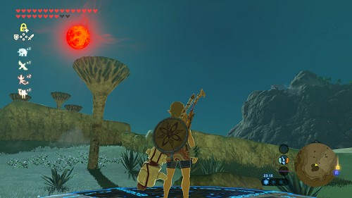 mission sanctuaire La nuit de la Lune de sang dans Breath of the Wild