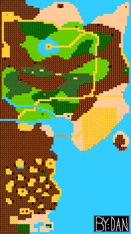 partie ouest d'Hyrule