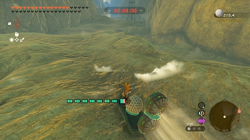 Jeu La super paroi de fer dans Tears of the Kingdom