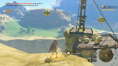 Jeu La super paroi de fer dans Tears of the Kingdom