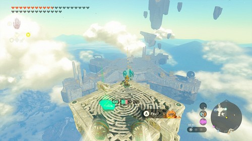 quête sanctuaire Le sanctuaire céleste d'Hyrule nord Tears of the Kingdom