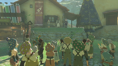 quête secondaire Le grand débat Tears of the Kingdom