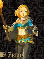 Zelda avec des cheveux courts dans Tears of the Kingdom