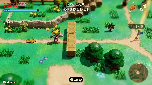 mini-jeu Course aux drapeaux Echoes of Wisdom
