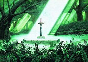 Excalibur A Link to the Past SuperNes