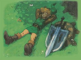 Link se repose A Link to the Past